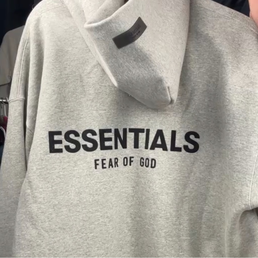 Fear of God ESSENTIALS Dark Oatmeal Hoodie - NWT/NIB (XL) Men’s